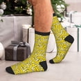 thumbnail image 7 of Disketp Banana A Unisex Mid-Calf Socks Lightweight Breathable Ventilation Ankle Socks, 7 of 7