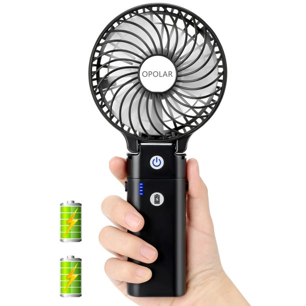 OPOLAR Portable Battery Operated Handheld Personal Desk Fan with 520