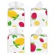thumbnail image 2 of Balery Strawberry and Lemon Porta Pañuelos de Cuero con Estampado – Funda Moderna Cuadrada para Caja de Pañuelos, Dispensador 5x5x5'', 2 of 7