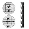 thumbnail image 3 of hejhncii Practical Floating Rack Garage Fishing Rod Organizers For Vertical Storage Decorative Items Easy Mount Design, 3 of 8