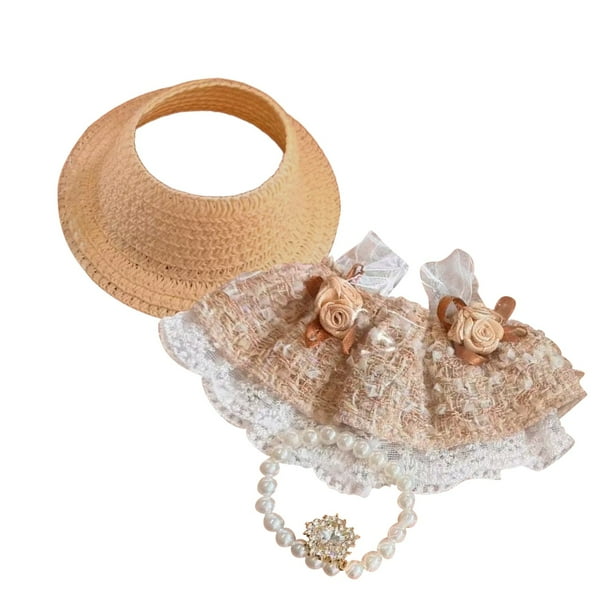 Ropa de Muñeca para Niñas 3+ Años Tela Suave Traje de Juego Accesorios para Todas las Ocasiones