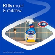 Clorox Bleach Foamer Bathroom and Shower Cleaner Spray, Crisp Lemon, 30 fl oz