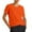 C584 Orange, variant on Gbsyewxs Shirts For Women Crew Neck Short Sleeve Solid Color Casual Summer Womens T Shirt Orange