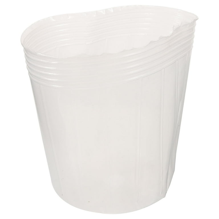 SWETRACE Plastic Planter Liners Transparent 10Pcs for Indoor Plants -  Walmart.com