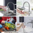 thumbnail image 4 of 1080 Degree Swivel Faucet Aerator, Rotating Faucet Nozzle, Aerator Splash Filter Faucet, 2 Modes Adjustable Extension Faucet Filter Sprayer for Kitche, 4 of 4