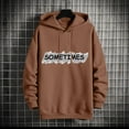 thumbnail image 6 of Men's Big and Tall Graphic Hoodie with Printed Design for Casual Round Neck Style, 6 of 8