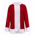 thumbnail image 6 of KICILVS Santa Claus Costume for Men Christmas Cosplay Set for Holiday Party Wear(Top, Pants, Belt, Hat, Foot Covers, Gloves, Beard), 6 of 9