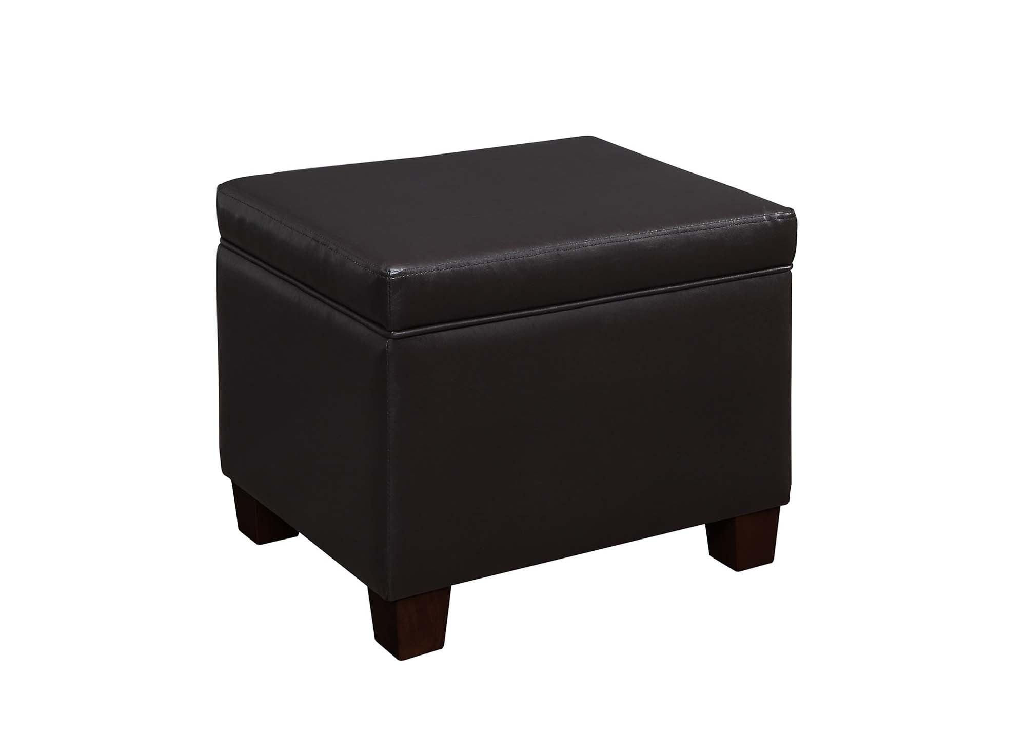 Black ottoman with storage walmart deals