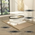 thumbnail image 2 of GODCHAR Asymmetrical Mirror 36"x24" Bathroom Vanity Irregular Wall Black Framed, 2 of 9