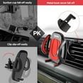 thumbnail image 3 of Air Vent Mount Holder, IPOW Cell Phone Holder Truck Smartphone Bracket Adjustable Clamp Mount Universal for iPhone, Galaxy, LG, GPS, 3 of 6