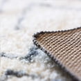 thumbnail image 4 of Maples Rugs Abstract Diamond Modern Distressed Non Slip Runner Rug For Hallway Entry Way Floor Carpet [Made in USA], 26 x 10, Neutral, 4 of 4