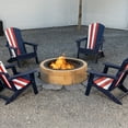 thumbnail image 4 of Aoodor 36" Wood Burning Smokeless Fire Pit Ring, Double-Layer Metal Fire Pit Insert for Backyard Bonfire & Outdoor BBQ, 4 of 9