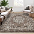 thumbnail image 6 of Modern Abstract Area Rug 8x10FT - Stain Resistant & Non-Slip Living Room Carpet, 6 of 14