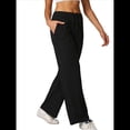 thumbnail image 1 of Pantalones Deportivos Anchos para Mujer con Bolsillos, Estilo Y2K Negro L, 1 of 9