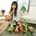 thumbnail image 6 of 2026 New Dinosaur Plush Toys, Stuffed Animals Toys Dinosaur Soft Pillow Toys, Plush Stuffed Toys Soft Throw Pillow, Best Birthday Gifts for Holiday Xmas Easter for Friend (Plush Toys, Brown), 6 of 9