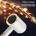 thumbnail image 5 of Hair Dryers Blow Dryer,Maintain Natural Moisture,and Enhance Shine and Softness,Professional Hairdryer for Home Travel,White, 5 of 8