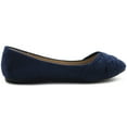 thumbnail image 5 of Ollio Women's Ballet Shoes Cute Casual Comfort Flats ZM1987, 5 of 6