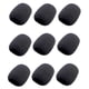 thumbnail image 1 of Microphone Wind Protection Covers 9Pcs Avaialble In Black Suitable For KTV Stage Performance Noise Reduction, 1 of 3