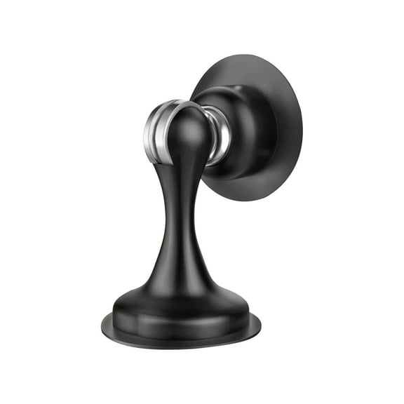 Heavy Duty Magnetic Door Stoppers, Stainless Steel Door Stops, Wall-Mounted and Floor Mounting Metal Doorstops, Door Holder Keep Door Open, 1 Set, 3.1x2.2" & 2.2x0.8"