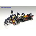 thumbnail image 2 of Formula One F1 Pit Crew, Blue - American Diorama 76552 - 1/18 scale Figurines - Diorama Accessory, 2 of 5