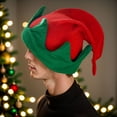 thumbnail image 3 of Shadoumai Christmas Hat for Adult, Christmas Baseball Cap, Vintage Washed Embroidered Cotton Santa Hat, 3 of 6