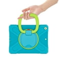thumbnail image 4 of iPad 10.2 Case with Screen Protector + Shoulder Strap, Dteck Heavy Duty Hybrid Rugged Shockproof Case 360 Rotatable Portable Handle Kickstand Cover for iPad 8th Gen/iPad 7th Gen,Blue+Green, 4 of 6