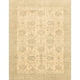 thumbnail image 1 of Ahgly Company Machine Washable Indoor Rectangle Abstract Brown Gold Area Rugs, 2' x 5', 1 of 7