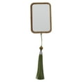thumbnail image 1 of MasteelfCA Exquisite Makeup Mirror with Tassel Creative Cosmetic Tool Wooden Travel Mirror, 1 of 7