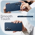 thumbnail image 7 of JETech Magnetic Silicone Case for Samsung Galaxy S26, Compatible with MagSafe, Silky Touch (Navy Blue), 7 of 7
