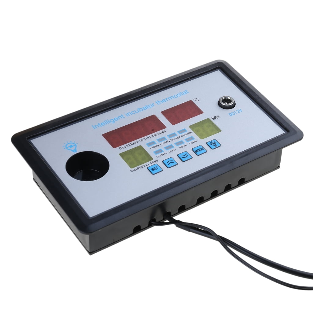 All-Purpose Digital Temperature Controller Centigrade Thermostat Humidity Controlling with Probe for Incubator Fridge