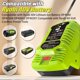 thumbnail image 5 of Para Cargador de Repuesto de Batería Ryobi 40V OP401, Compatible con Batería Ryobi 40V OP4040 OP4050A OP40601 OP4026, Mini Adaptador de Cargador Rápido Portátil (Solo para Batería 40V No 18V), 5 of 10