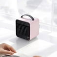 thumbnail image 3 of Mini ventilador de refrigeración por aire, portátil, de escritorio, alimentado por USB, recargable, de iones negativos, mini ventilador eléctrico, rosa Inevent HA5883-02B, 3 of 6