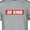 ATHLETIC HEATHER, variant on Teelocity Be Kind Red Bar Graphic T-Shirt (Medium - Standard Fit, Athletic Heather)