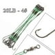 thumbnail image 1 of Cable frontal Luya, cable metálico anti-mordida, cable de alambre, líder de alambre con pasador y gancho, cable de alambre, 1 of 6