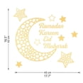 thumbnail image 3 of Calcomanías de pared BuyWeek de Ramadán espejo acrílico media luna autoadhesiva, 3 of 10
