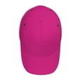 thumbnail image 4 of Daiia Darkmagenta Baseball Cap Men Women Classic Adjustable For Running Workout And Outdoor Activitie All Season Dad Hat Gift, 4 of 9