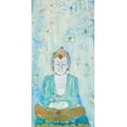 thumbnail image 2 of Day, Kellie 18x32 White Modern Wood Framed Museum Art Print Titled - Buddha, 2 of 4