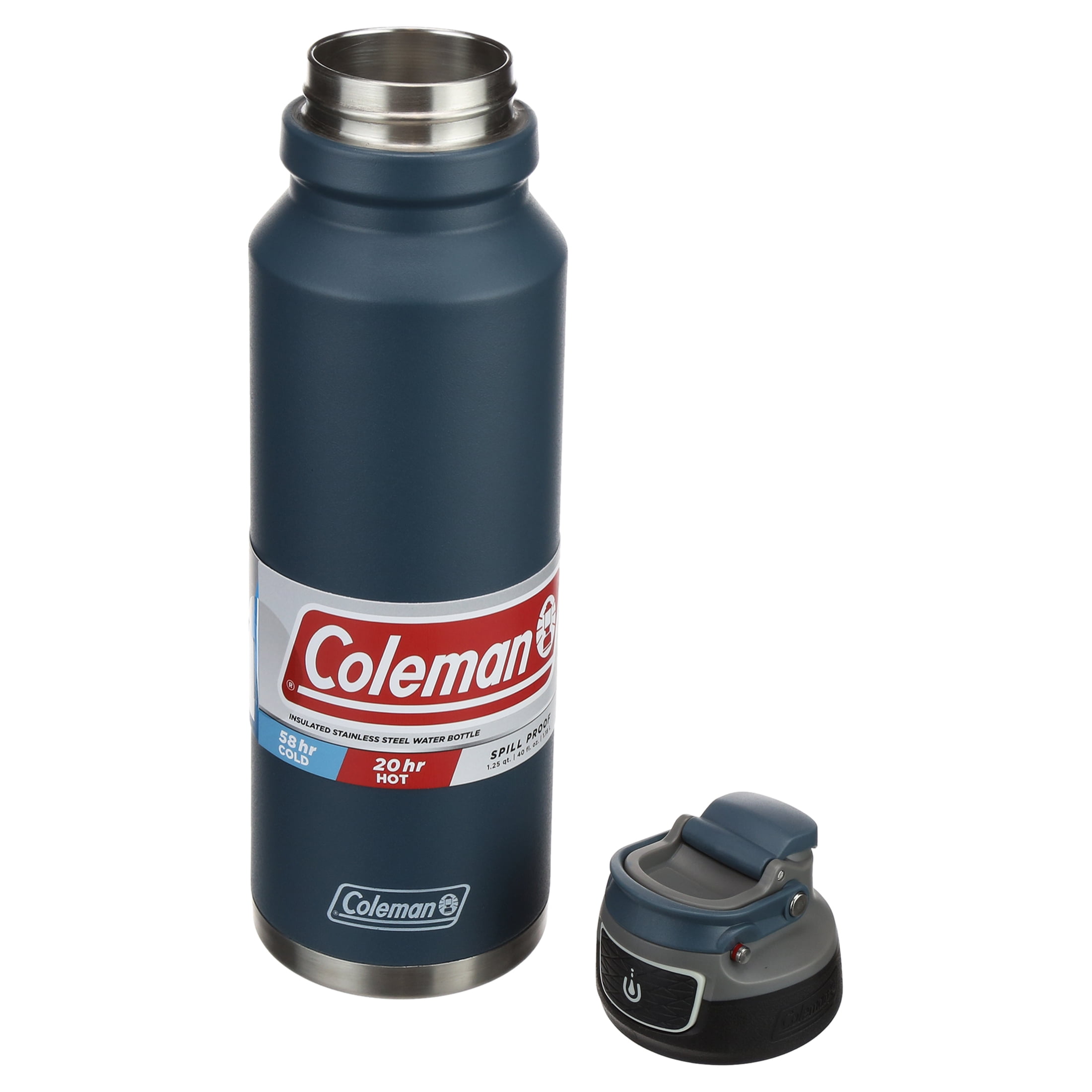 Coleman 24 oz. Spider Mum Yellow Autoseal FreeFlow Stainless Steel  Insulated Water Bottle 2148918 - The Home Depot