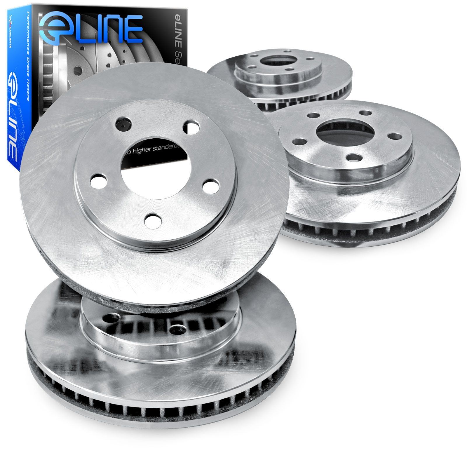 OE Replacement Rotors w/Metallic Pads F See Desc. 2010 Fit Dodge Ram 1500 