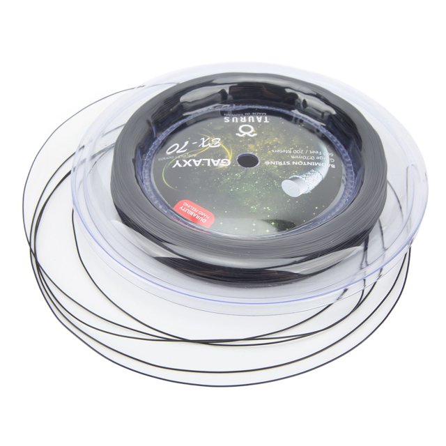 Professionals Badminton Racket String 0.7mm 200m Coil Replacement Parts, High Elasticity Bright Color