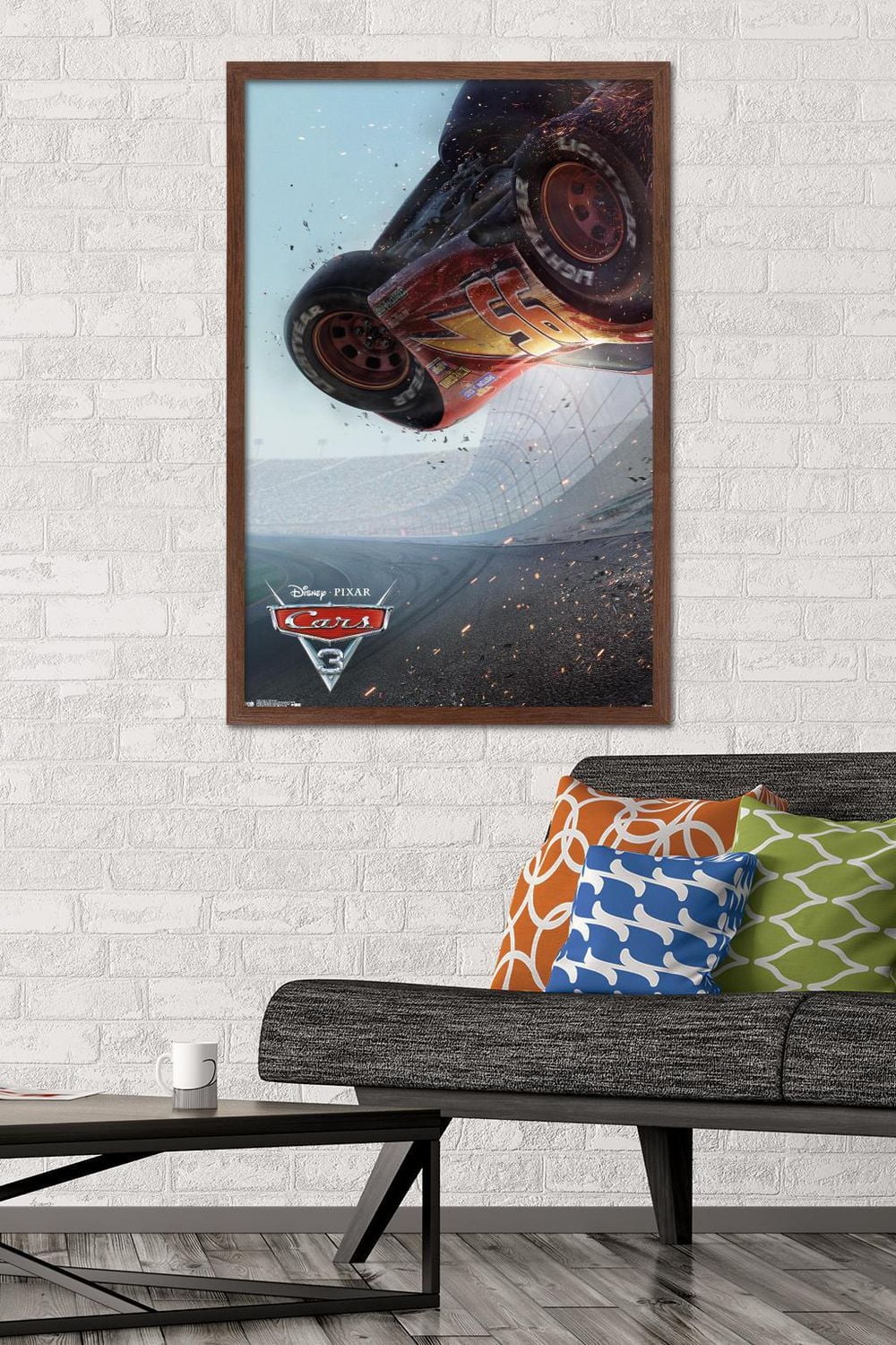 Disney Pixar Cars 3 - One Sheet Wall Poster, 22.375" x 34"
