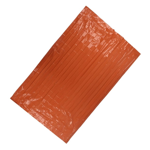 Thermal Emergency Blanket, Reflective Effect Windproof Light Weight Emergency Blanket Tear Resistant for Field Exploration