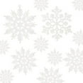 thumbnail image 6 of 12pcs Christmas Snowflake Ornaments Plastic Glitter Snow Flakes Ornaments for Winter Christmas Tree Decorations Craft Snowflakes Decor, 6 of 7