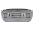 thumbnail image 2 of Comedero Doble Petmate para Jaula Gris Pequeño, 2 of 3