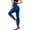 Blue, variant on SELONE Tights for Women High Waist Butt Lifting Casual Print Fashion Denim Utility Dressy Everyday Soft Capris Leggings for Women Capri Jeggings for Women Athletic Leggings for Women 8-Blue L