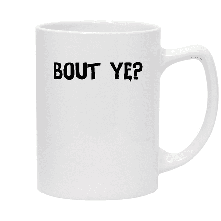 

Bout ye - 14oz Ceramic White Statesman Coffee Mug White