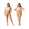 thumbnail image 1 of Chenchen Women's 2 Pairs Plus Size Control Top Tights Ultra-Soft Panty Hose, 1 of 1
