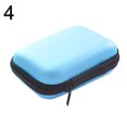 thumbnail image 2 of Naierhg Portable Square/Rectangle Nylon USB Disk Earphones Storage Bag Organizer Case, 2 of 8