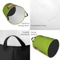 thumbnail image 2 of Balery Fresh Sushi Cesta de ropa redonda con asas, impermeable, independiente, para ropa, juguetes, dormitorio y familia-Small, 2 of 6