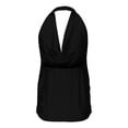 thumbnail image 7 of Vmvidoty Women Halter Top Sexy Backless Tank Tops Cowl Neck Summer Going Out Outfits Cami Tops Black XXL, 7 of 7